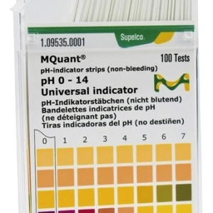 Tiras Papel Indicador De Ph Merck De 0-14 Caja X 100 Tiras